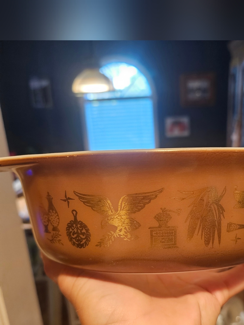 Pyrex "Early Americana" Casserole 1.5qt